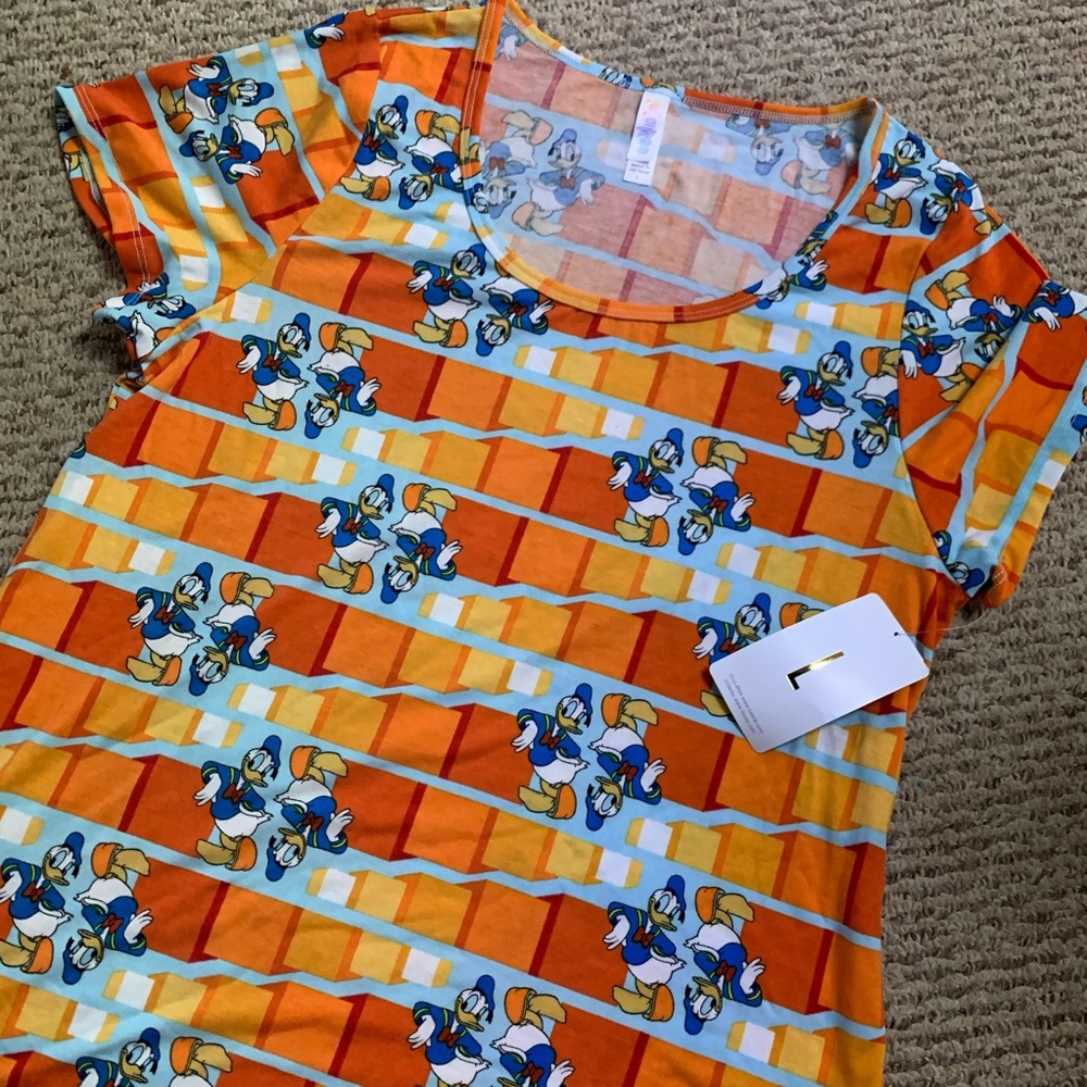 BNWT Lularoe Disney Classic T Size Large